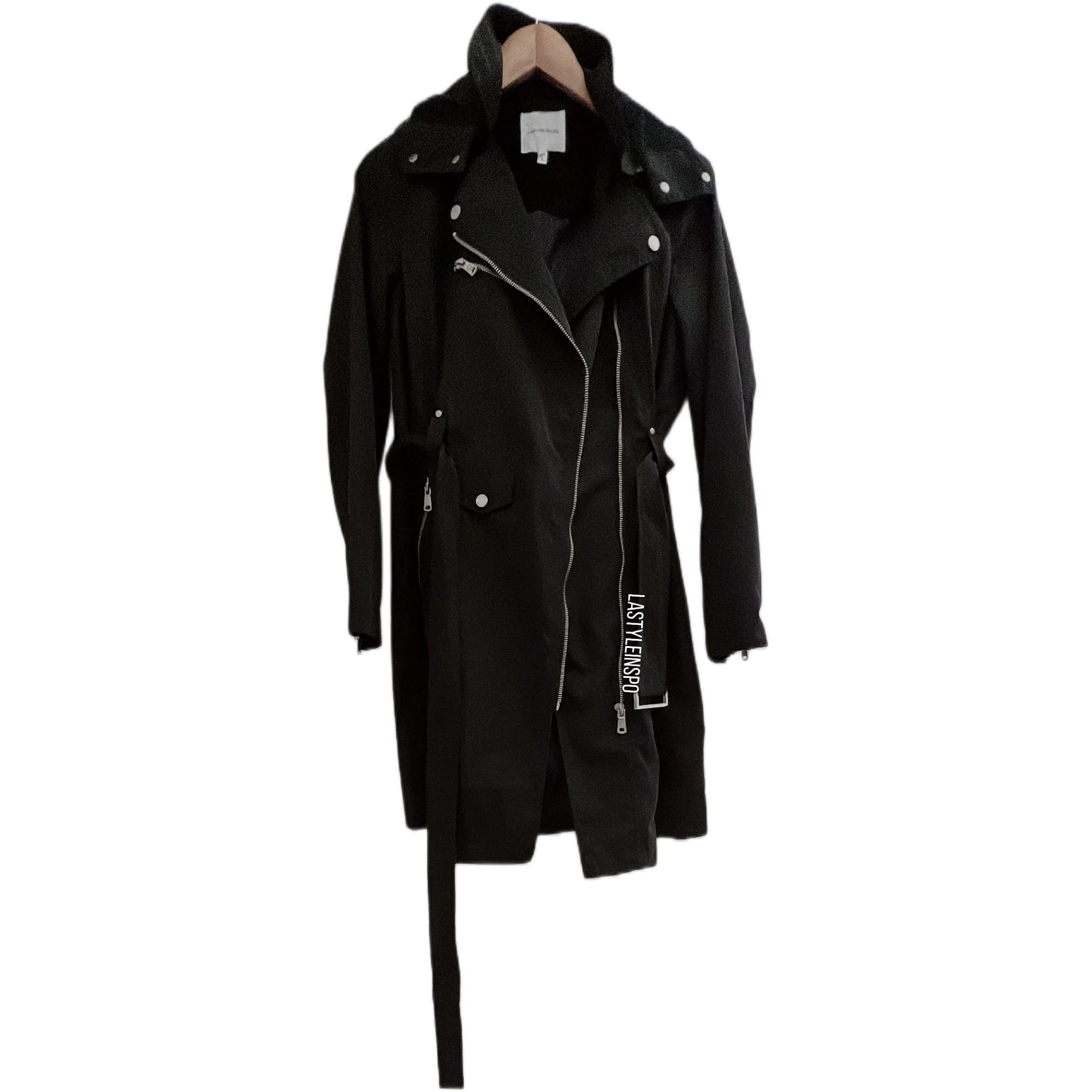 Avec Les Filles Moto Coat Black Size S