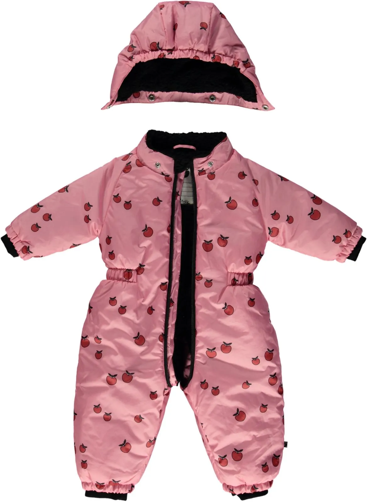 Baby winter suit with Apples