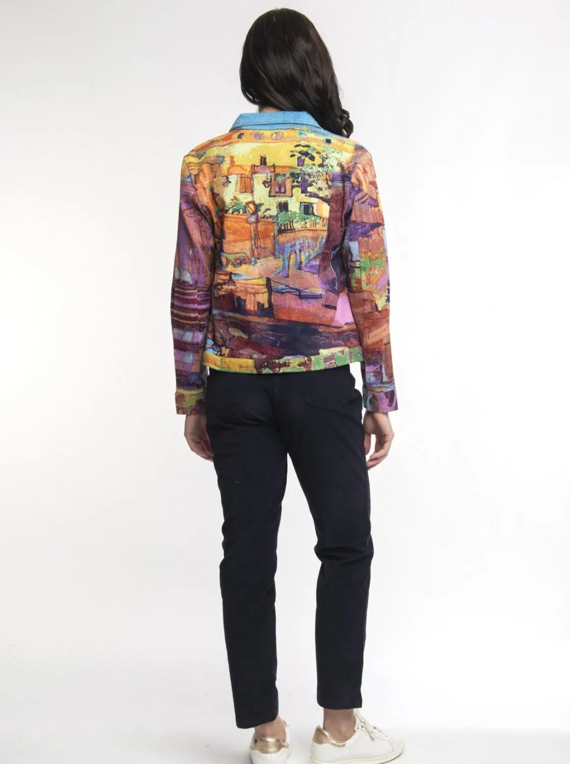 Biker Jacket in Multi