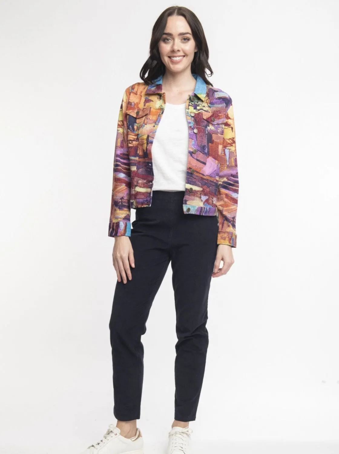 Biker Jacket in Multi