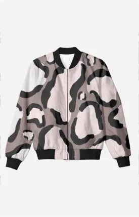 Cheetah Skinner - Unisex Printed Bomber Jacket with Pockets