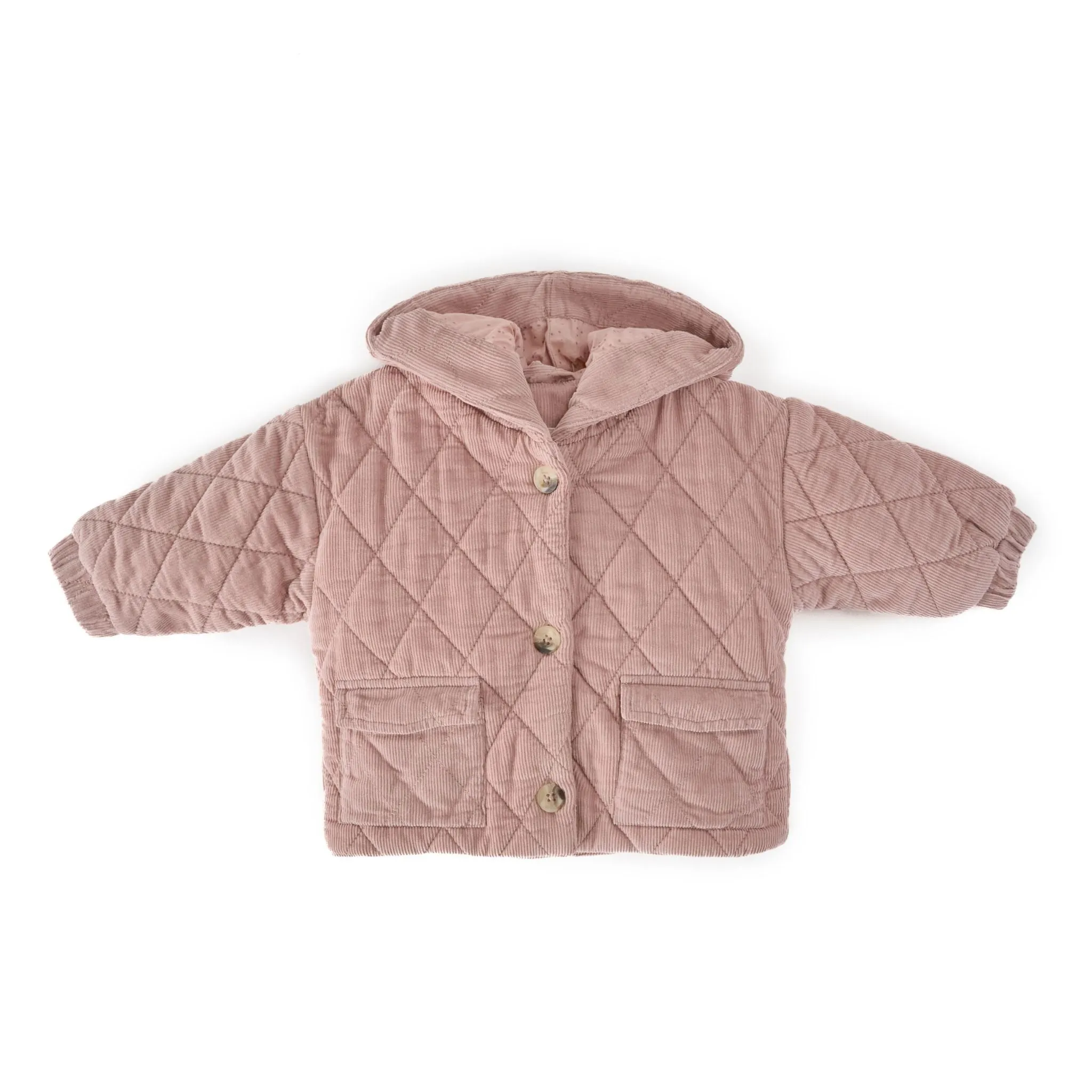 Corduroy Quilted Jacket