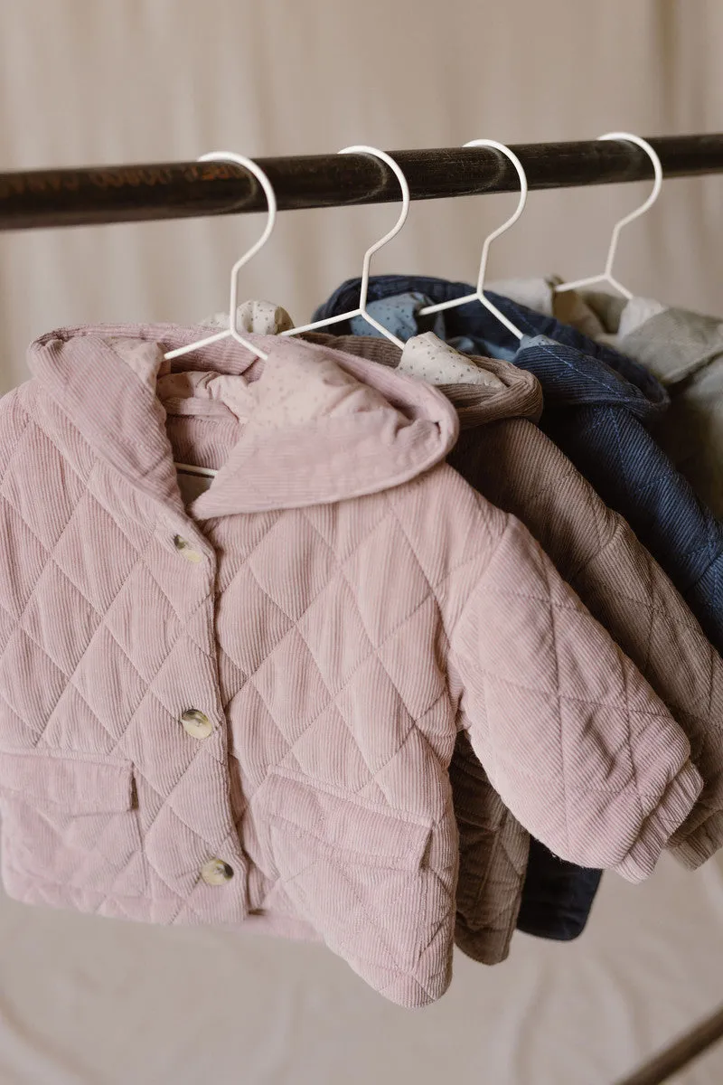 Corduroy Quilted Jacket