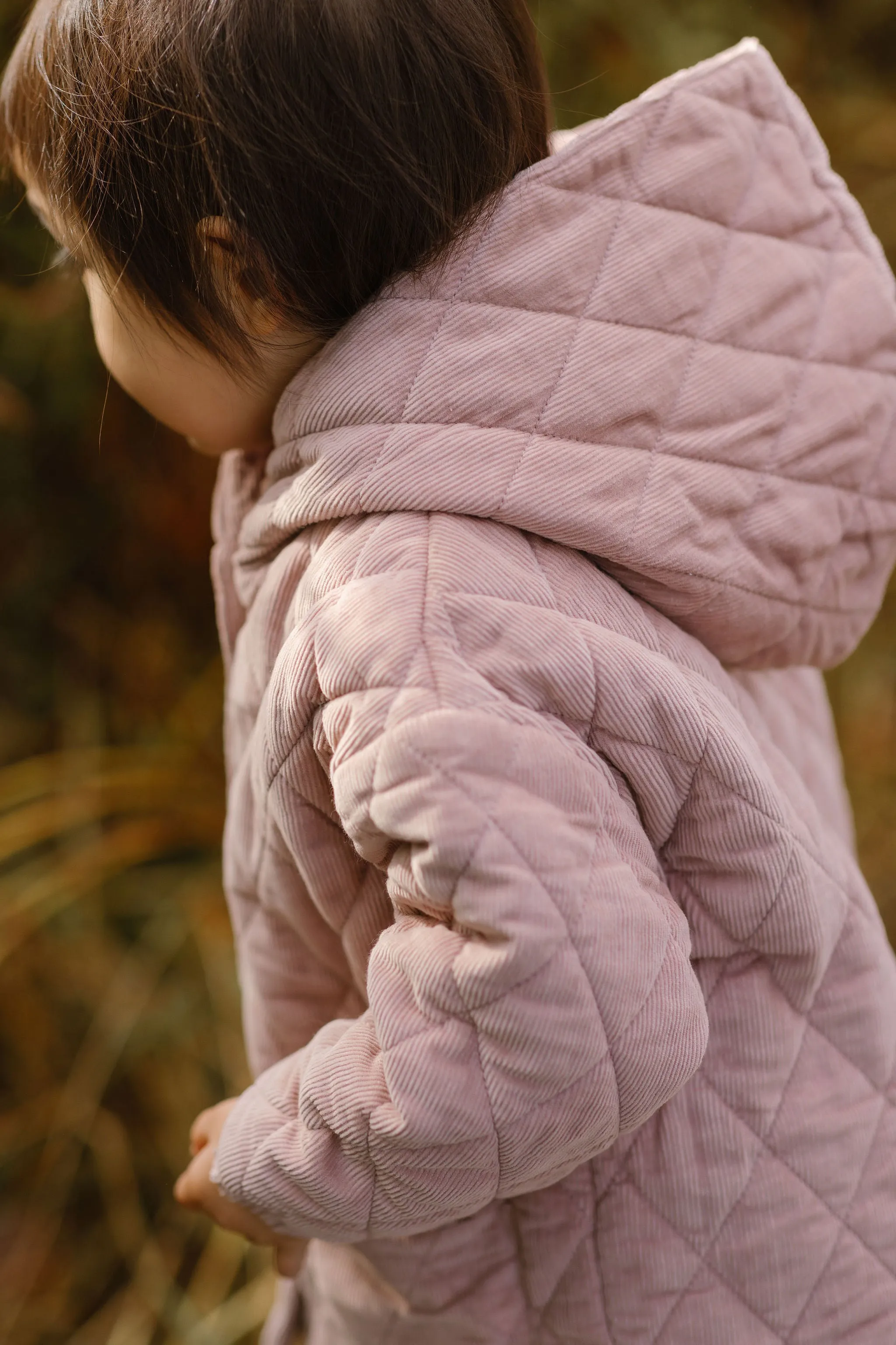 Corduroy Quilted Jacket