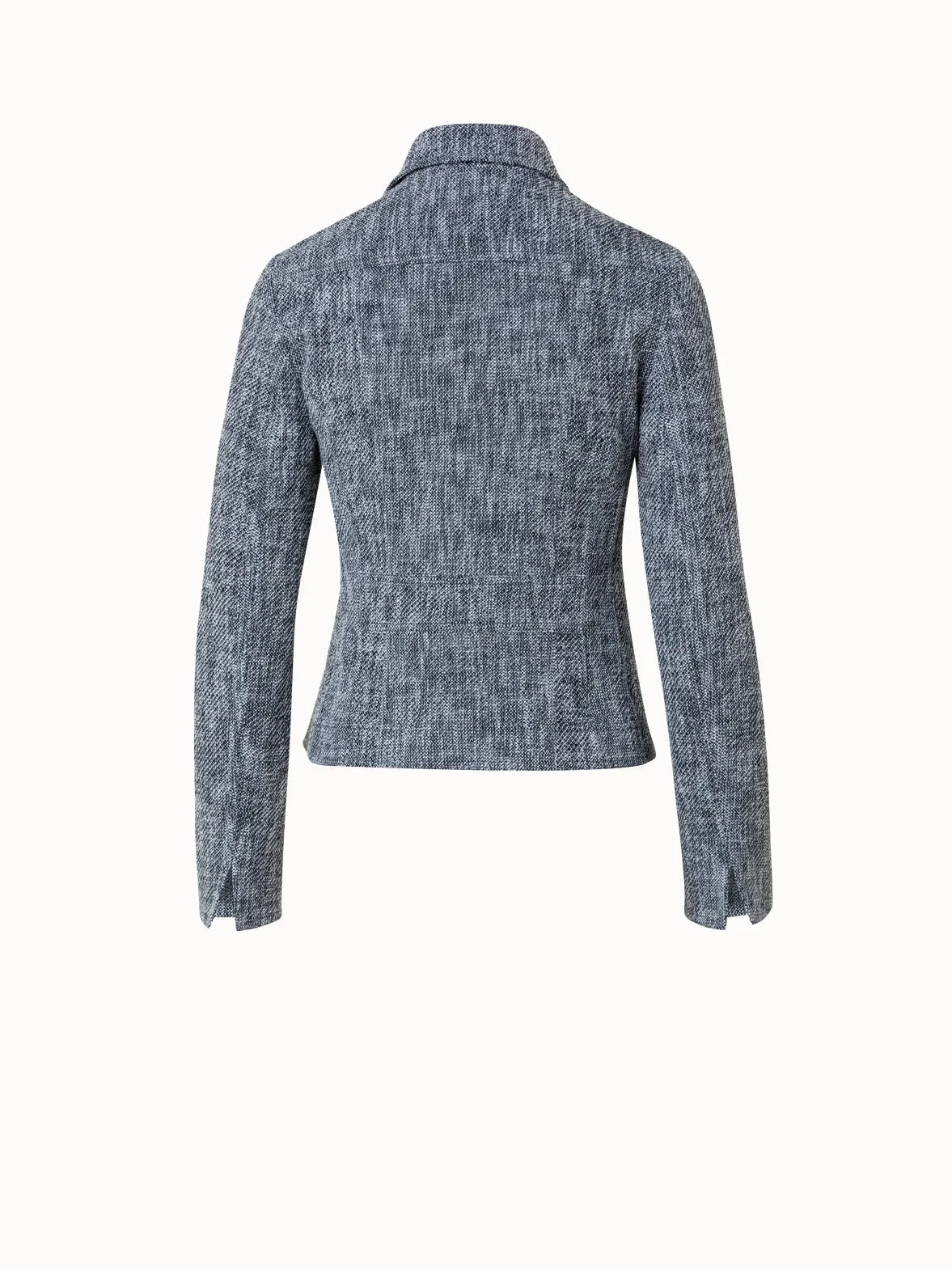 Cotton Stretch Tweed Jacket