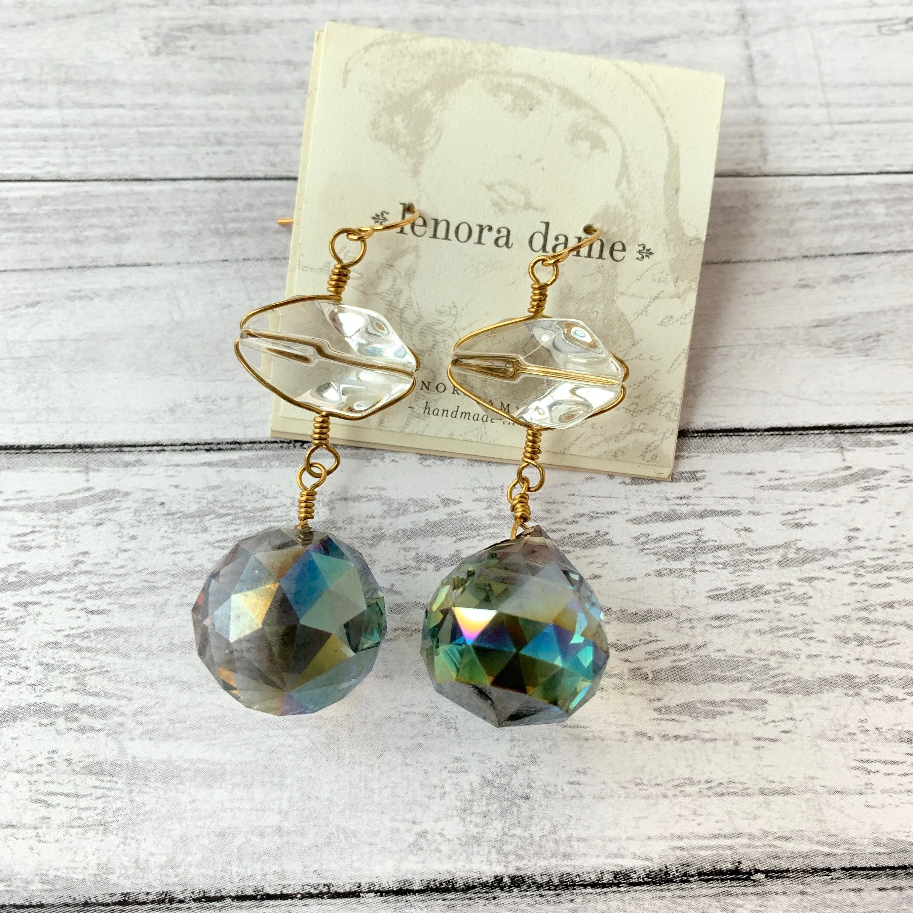 Crystal Drop Earrings