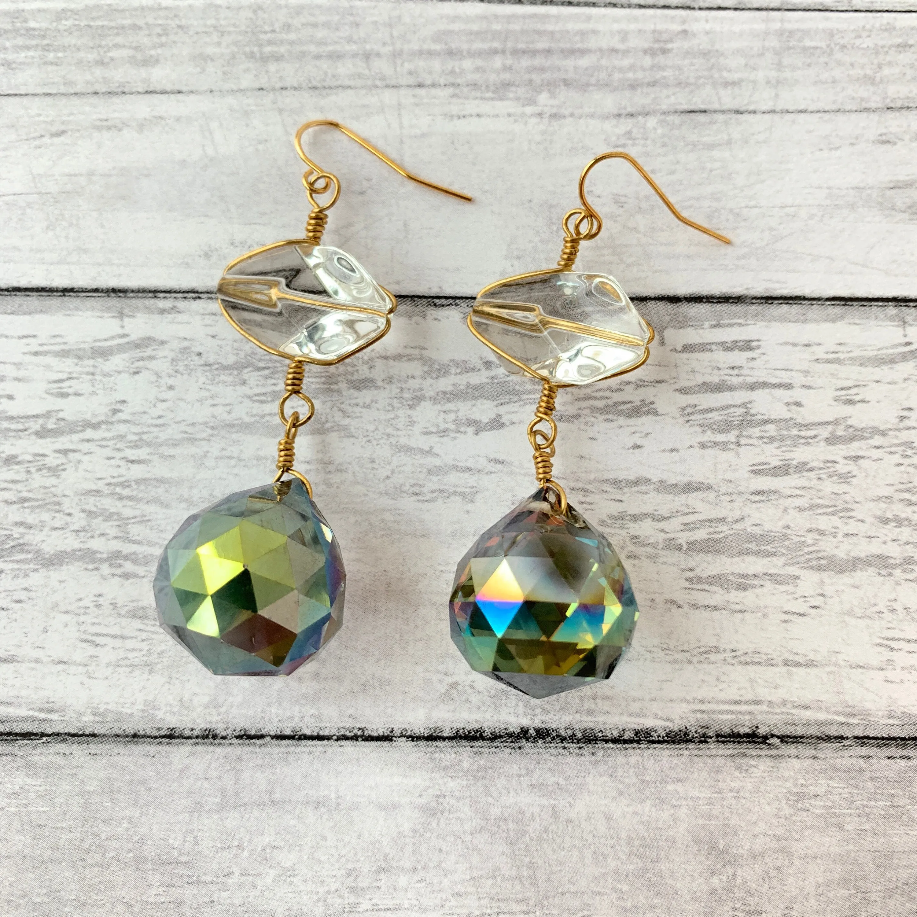 Crystal Drop Earrings