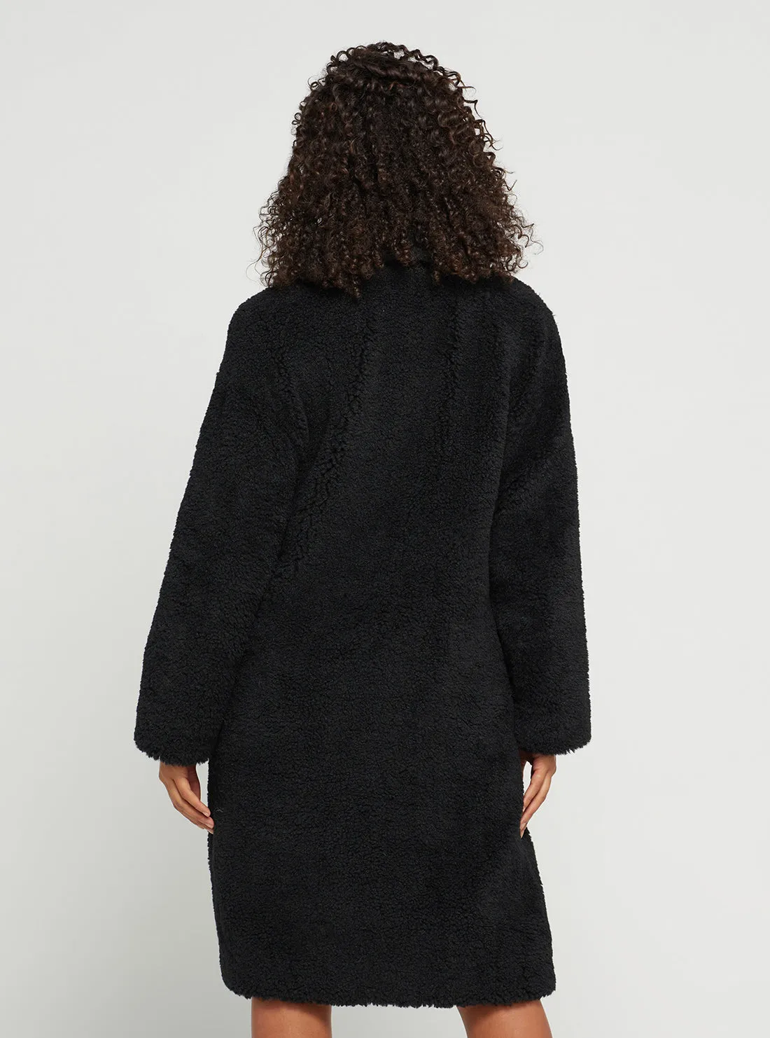 Eco Black Alina Coat