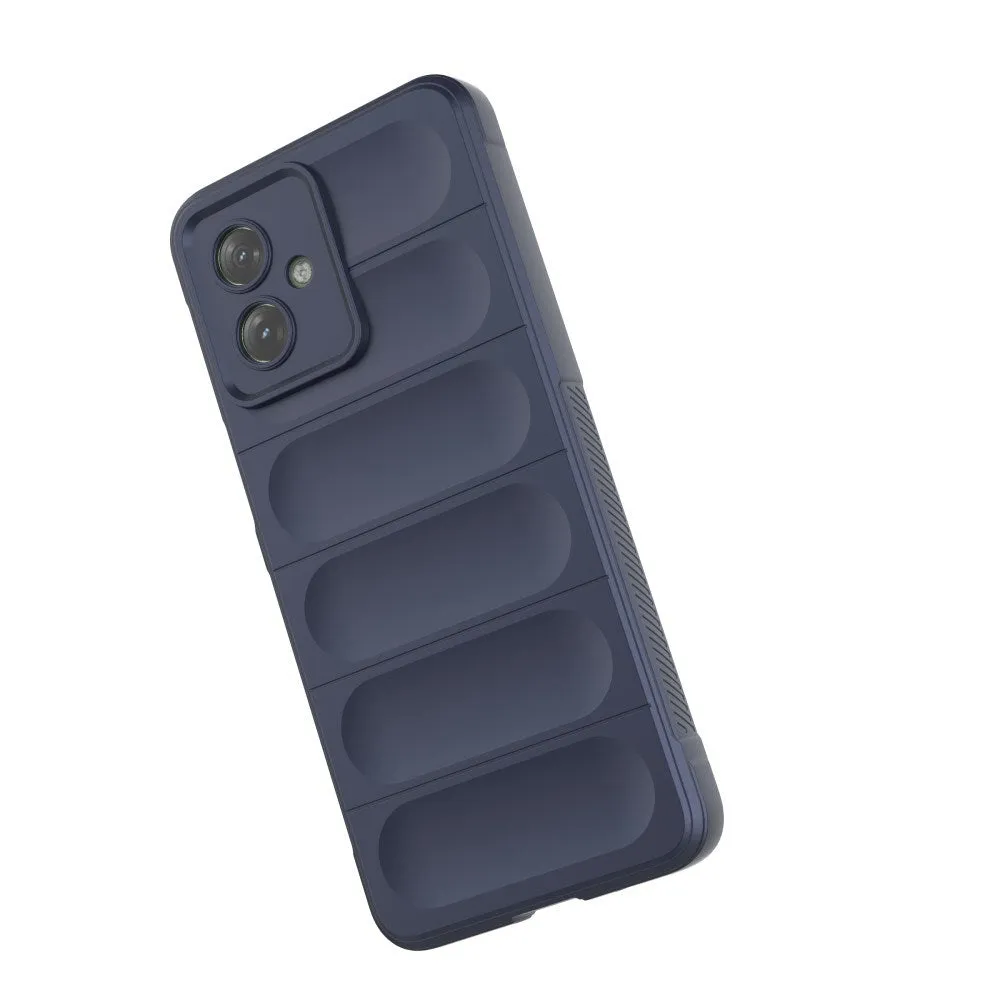 EIDERWOOD Motorola Moto G54 Fleksibelt Plastik Cover - Blå