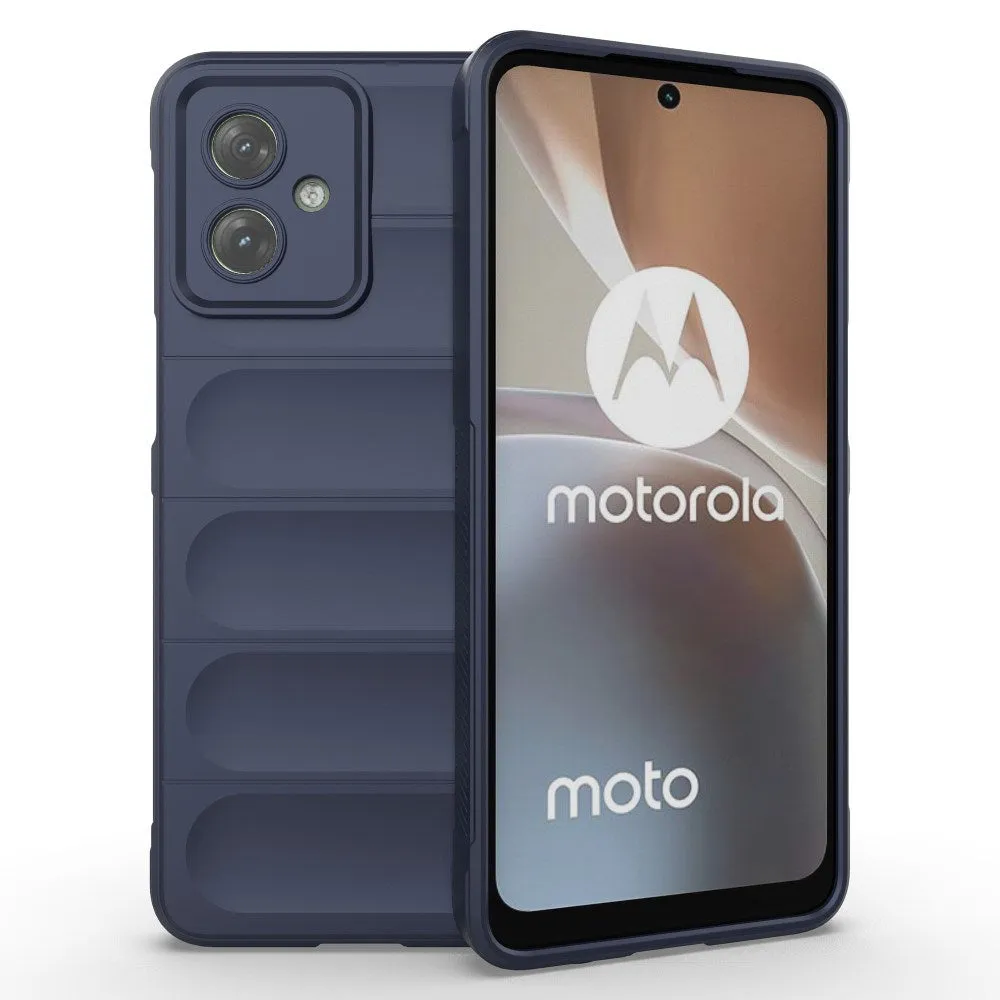 EIDERWOOD Motorola Moto G54 Fleksibelt Plastik Cover - Blå