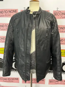 Express Faux Leather Jacket (Size M)