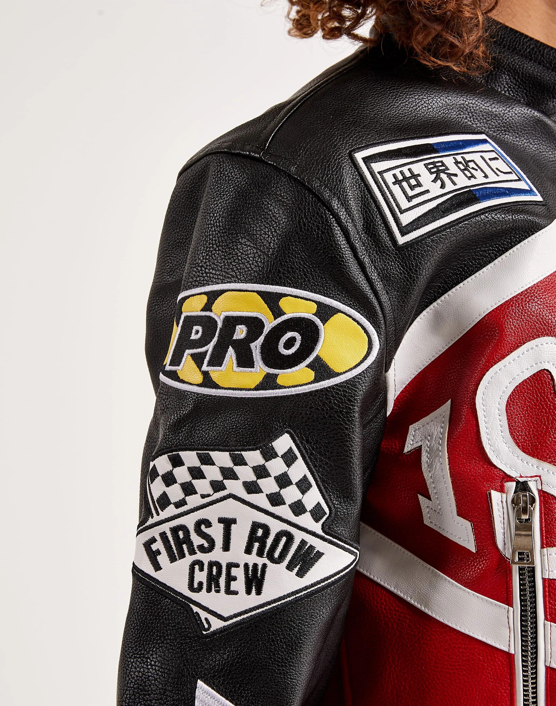 First Row Moto Leather Jacket