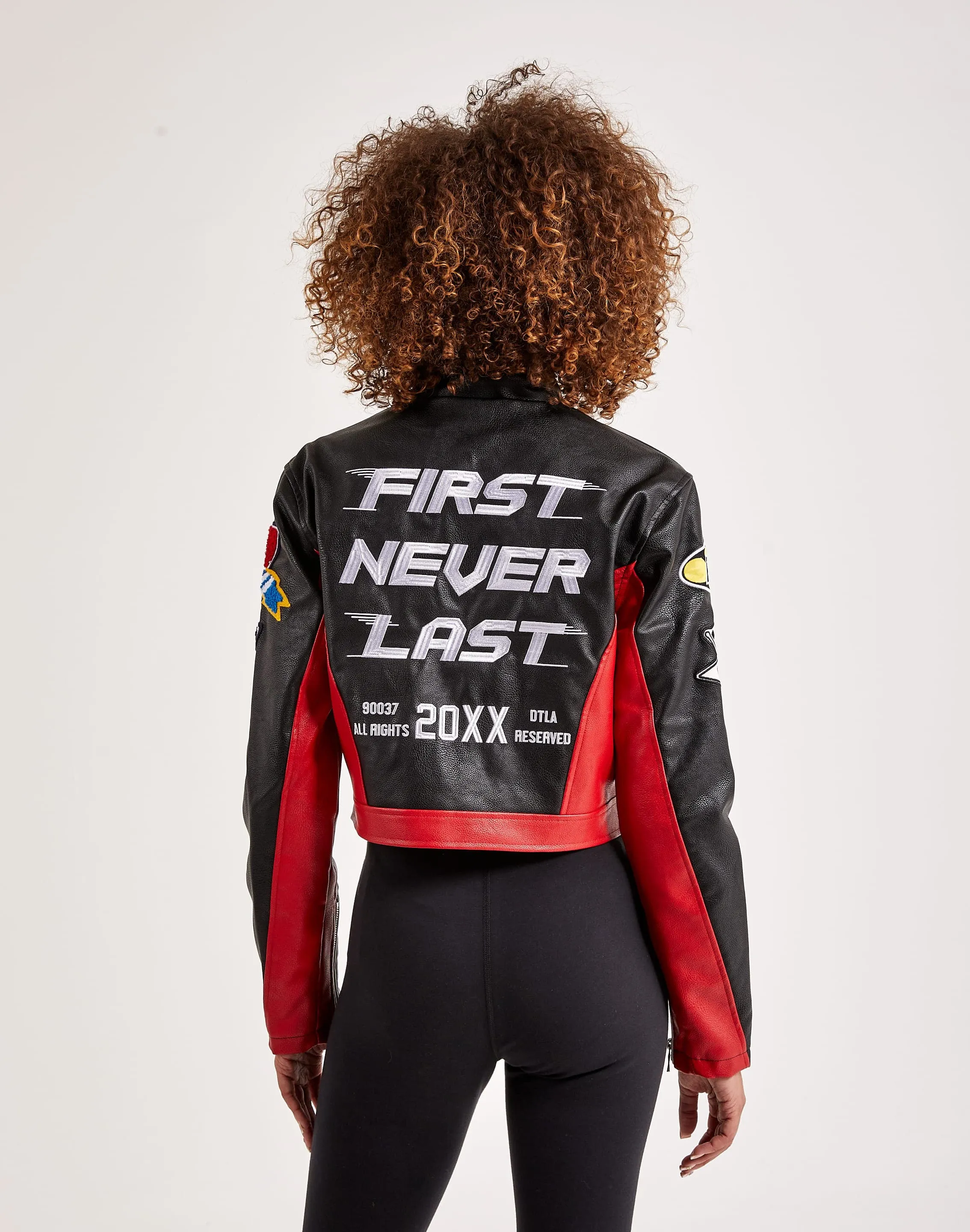 First Row Moto Leather Jacket