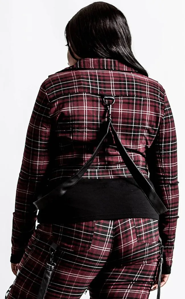 Freak Flag Jacket | Blood Tartan