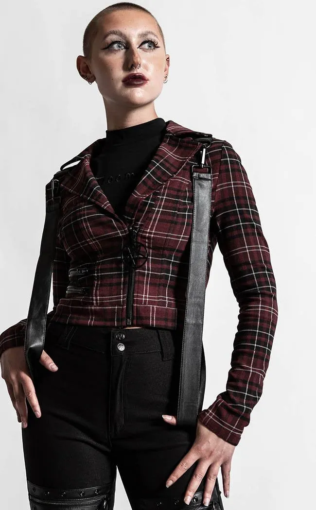 Freak Flag Jacket | Blood Tartan