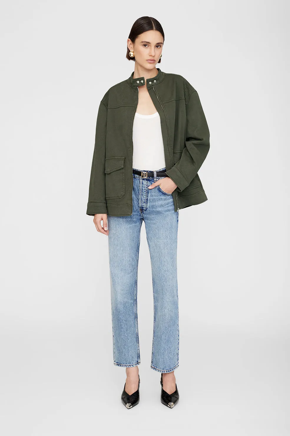 Henry Jacket - Army Green