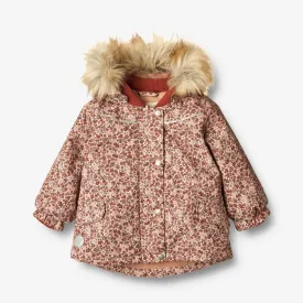 Jacket Mathilde Tech | Baby - rose dust flowers