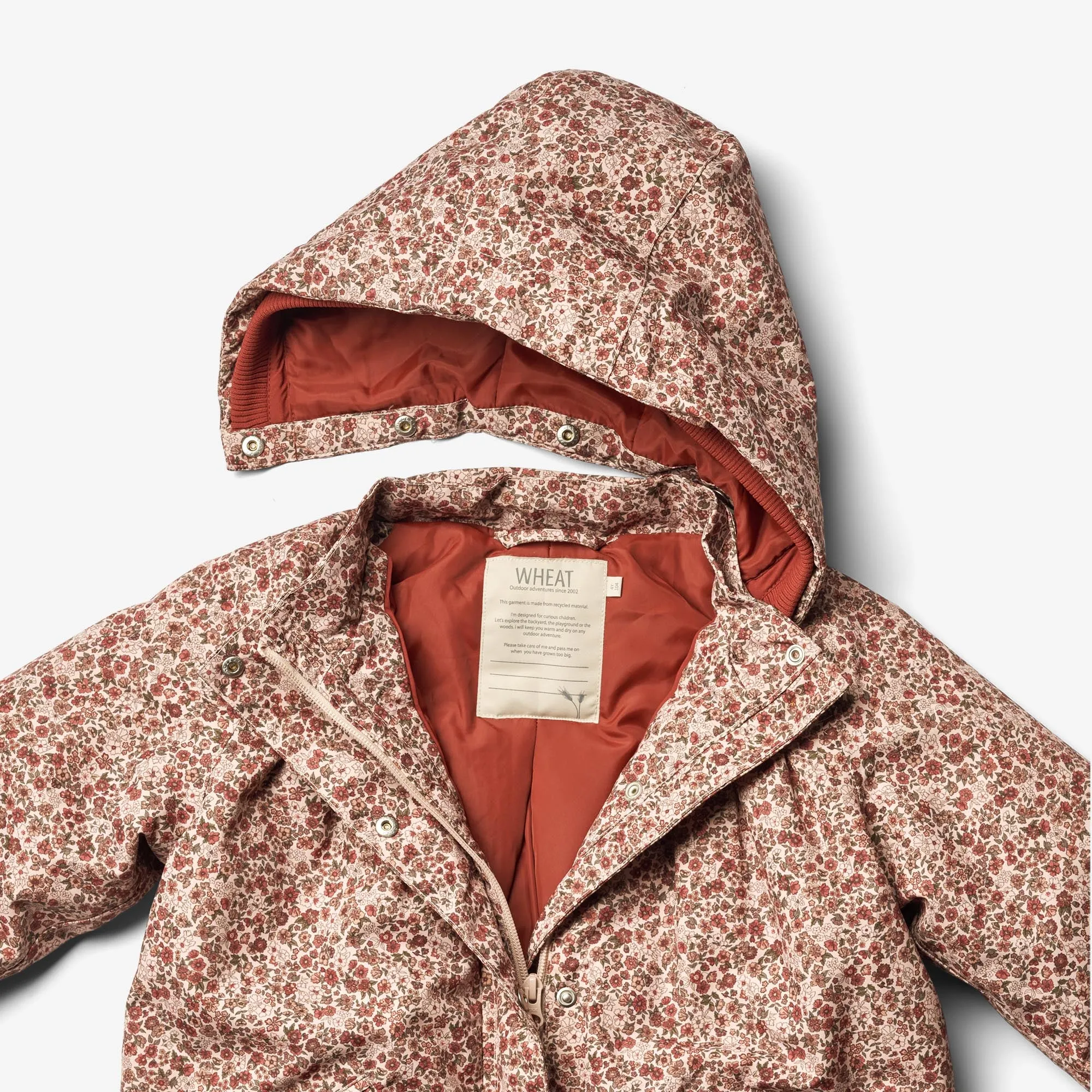 Jacket Mimmi Tech - rose dust flowers