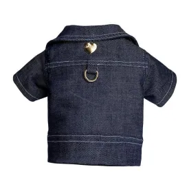 Jean Biker Dog Coat