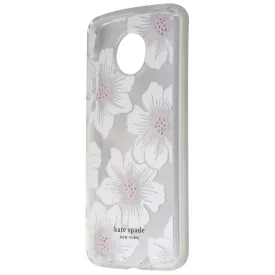 Kate Spade New York Defensive Hardshell Case for Moto Z4 - Hollyhock Floral