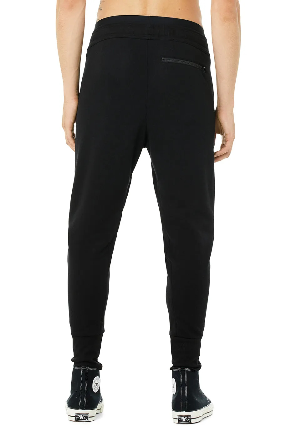 Lounge Moto Jogger - Black