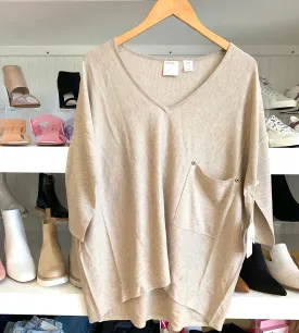 Lt. Taupe Raven Top