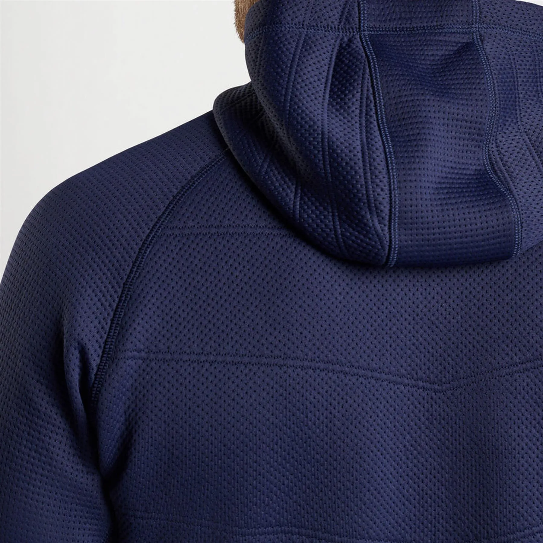 Orion Performance Quilted Hoodie Navy - AW24