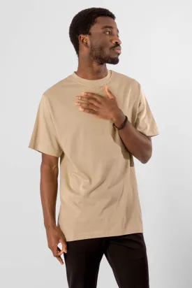 Oversized T-shirt - Beige