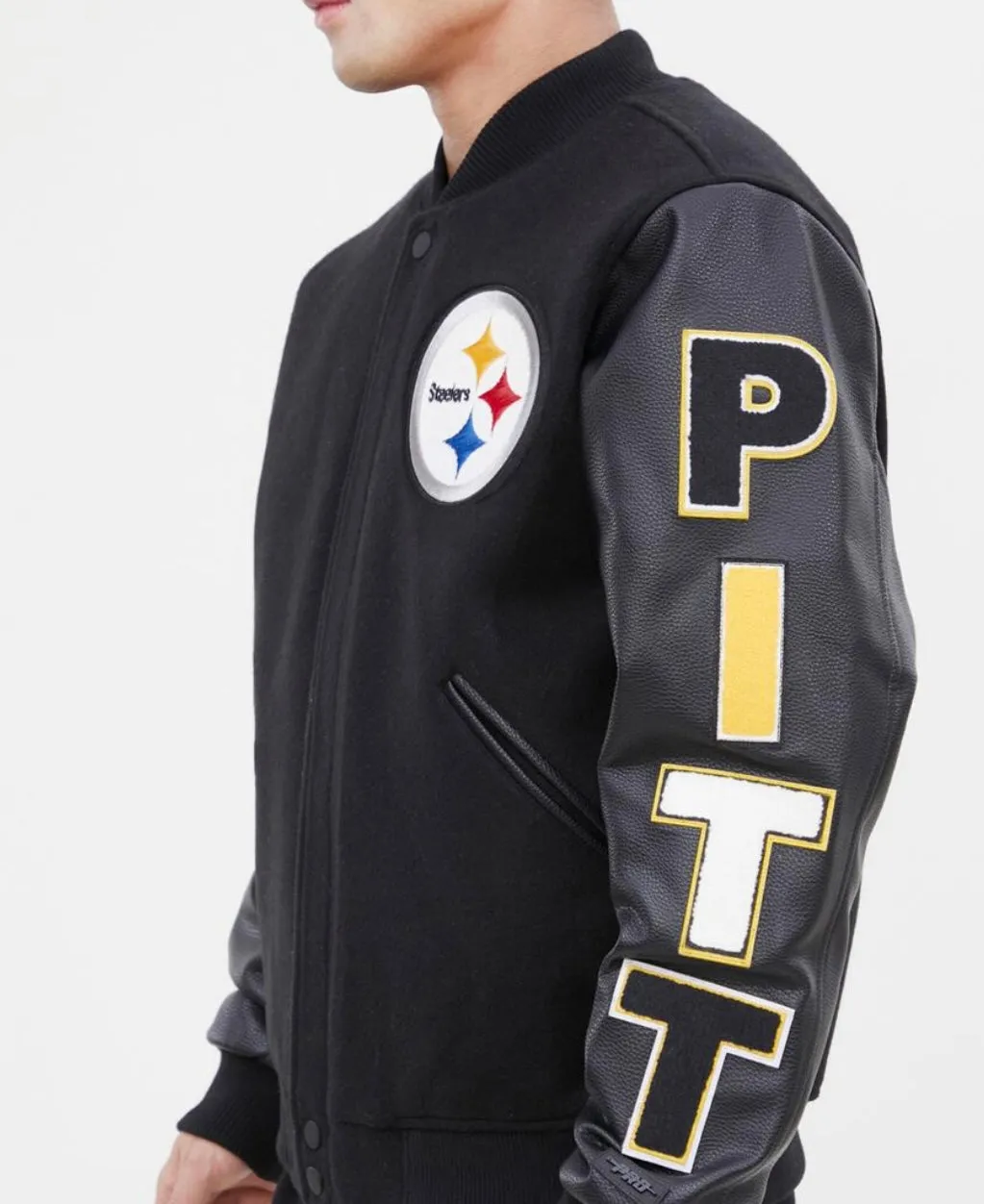 Pro Standard Pittsburgh Steelers Varsity Jacket