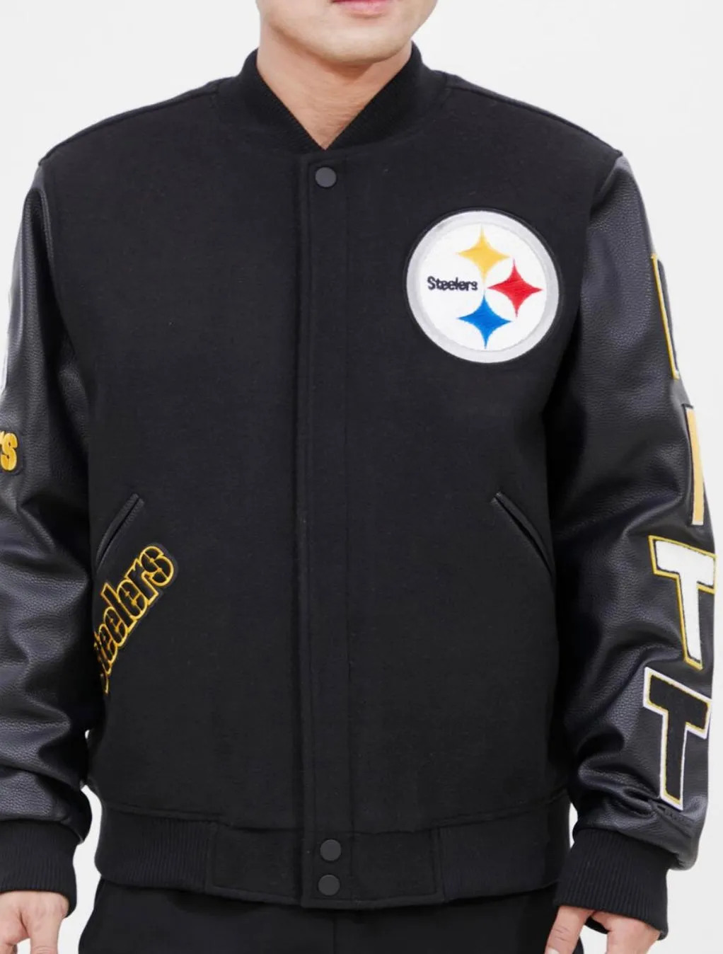 Pro Standard Pittsburgh Steelers Varsity Jacket