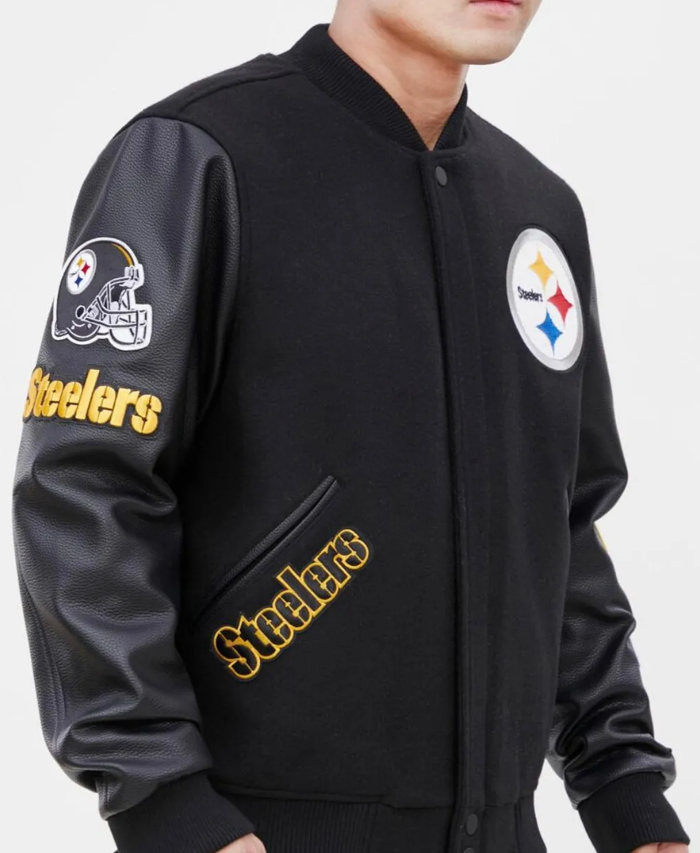 Pro Standard Pittsburgh Steelers Varsity Jacket