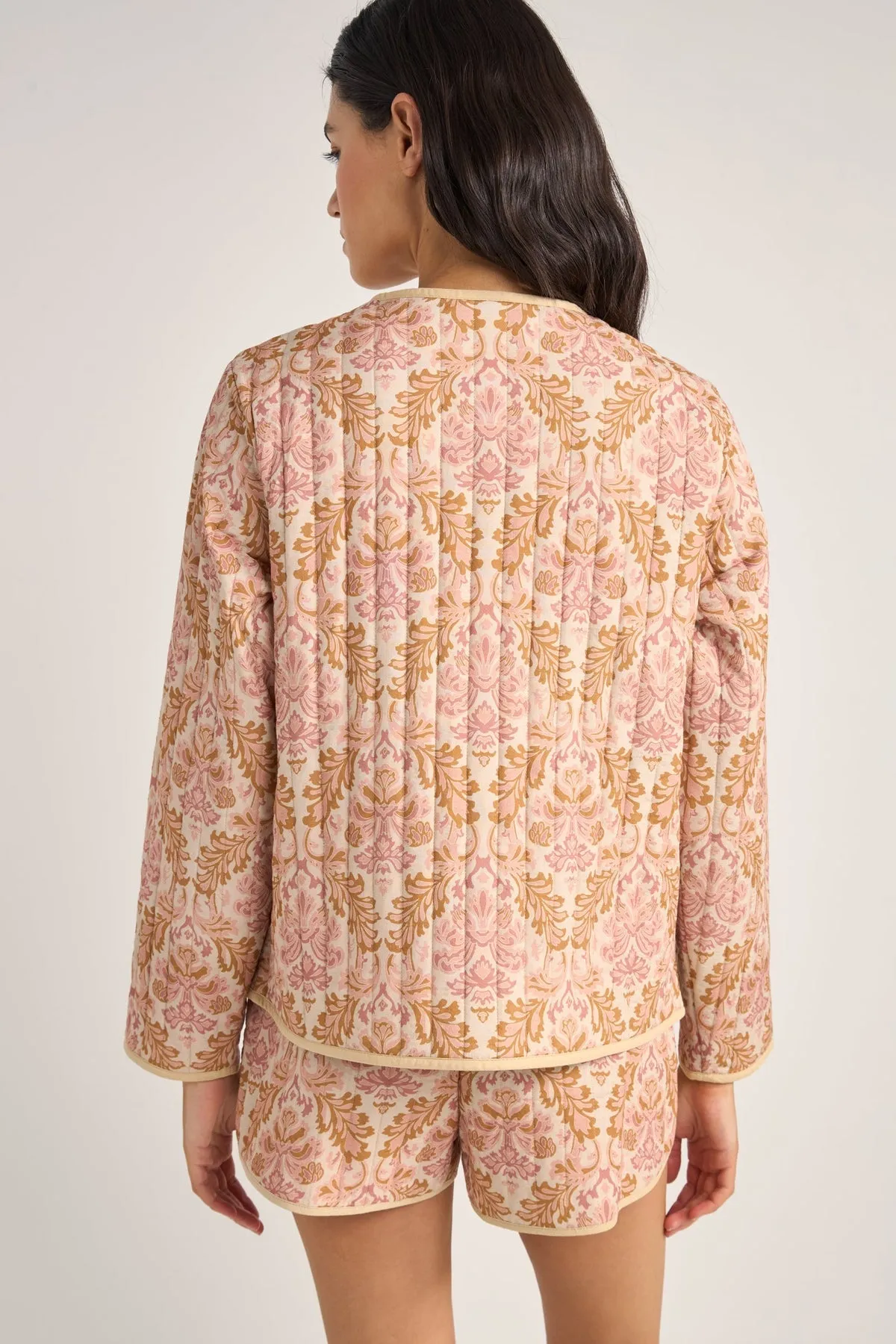 RHYTHM Jane Paisley Quilted Jacket