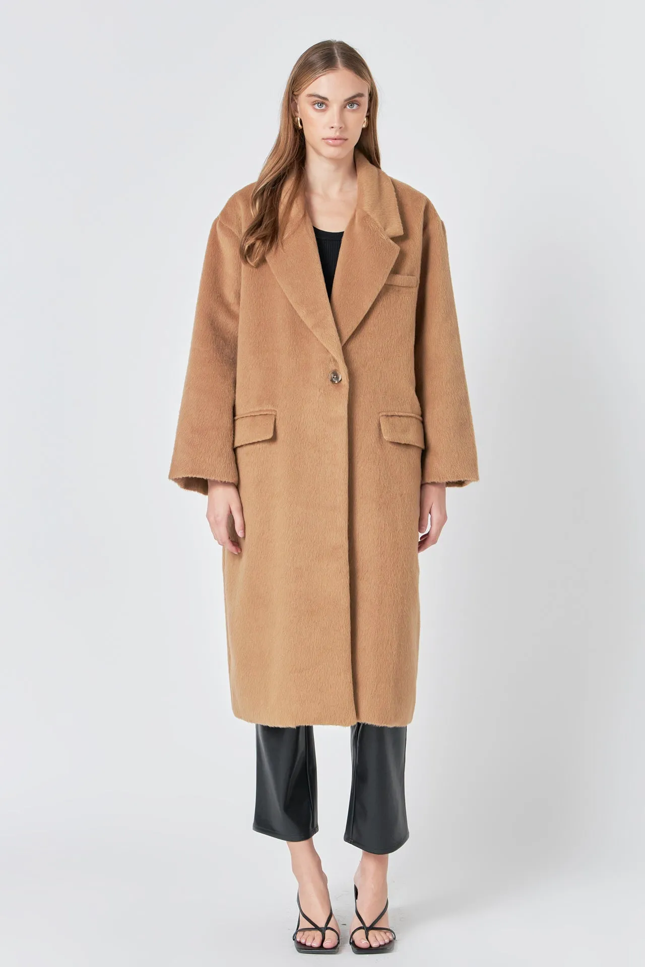 Single Button Coat