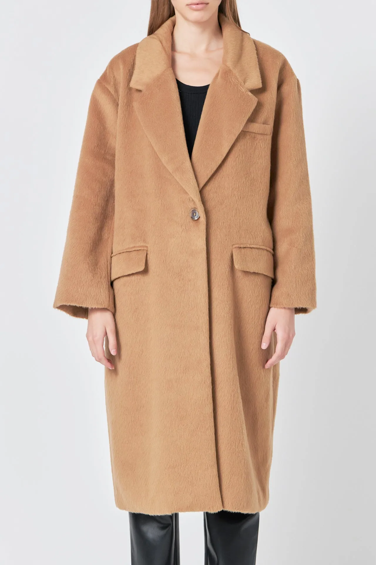 Single Button Coat