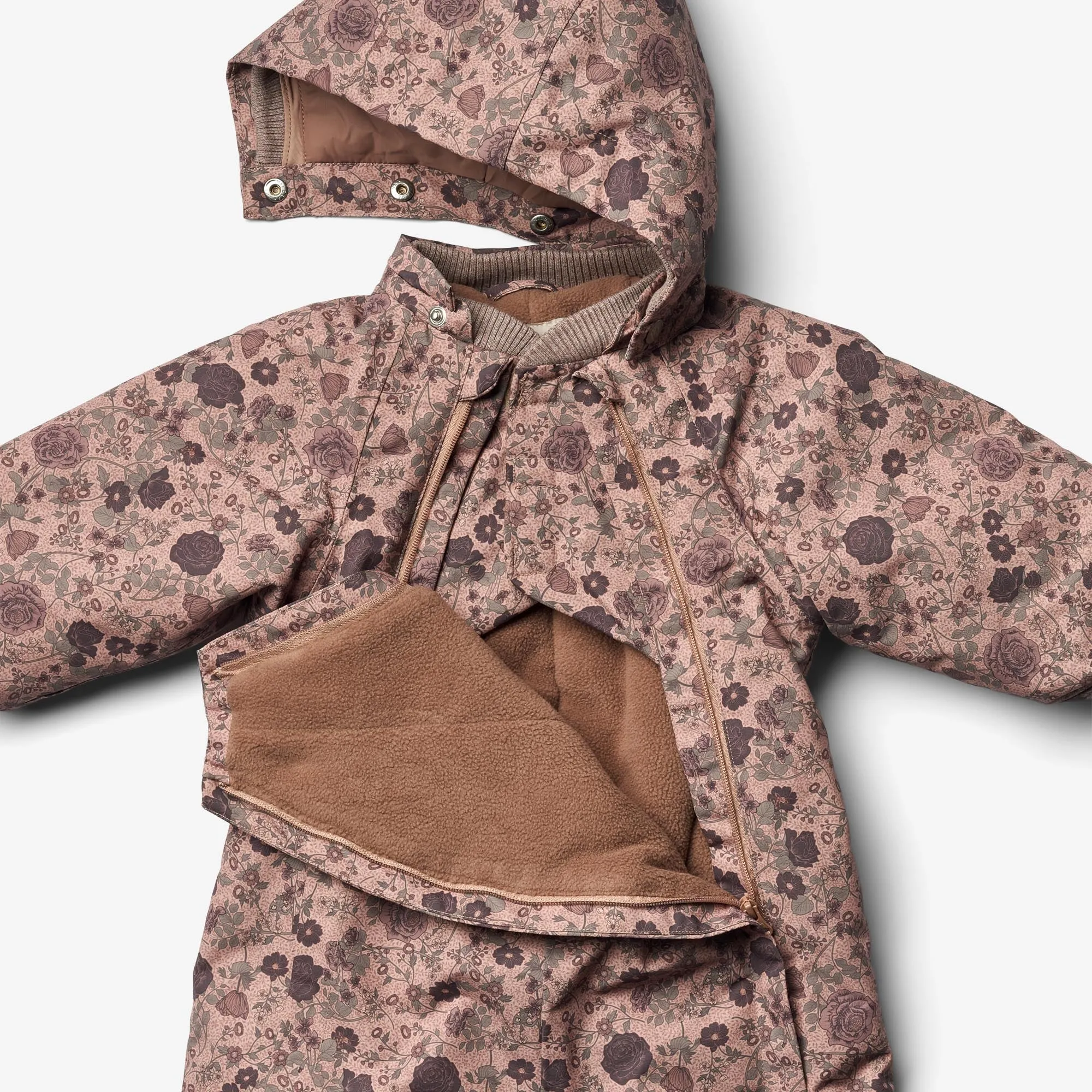 Snowsuit Adi Tech | Baby - rose dawn flowers