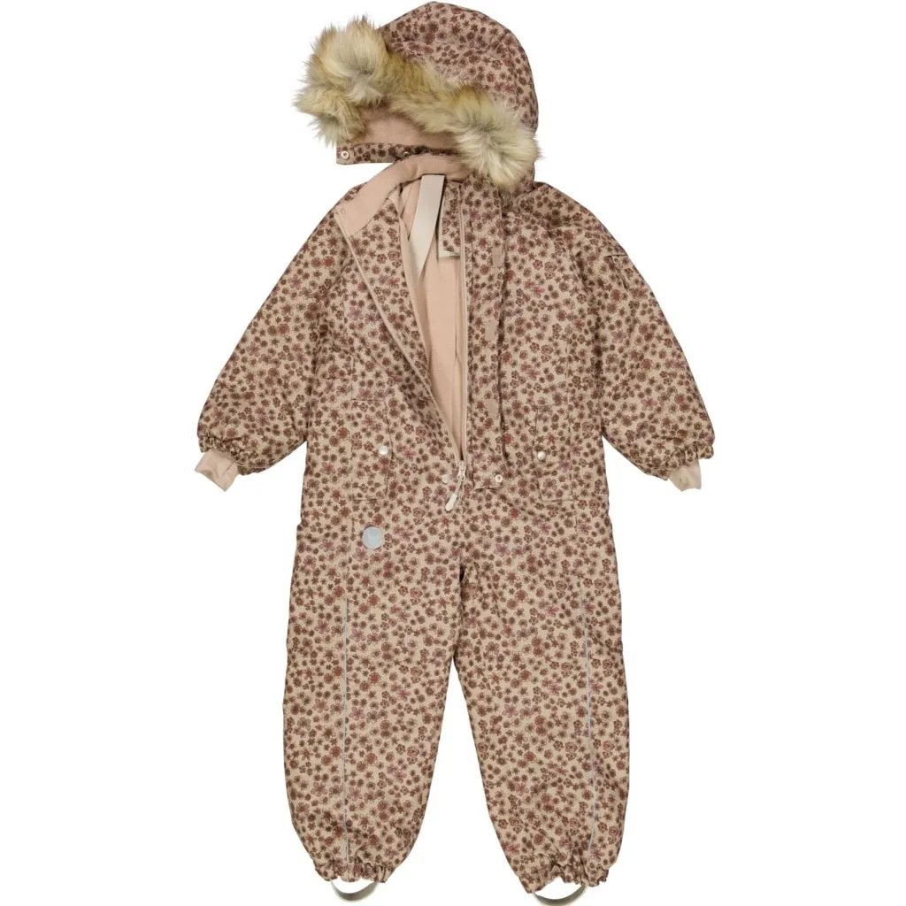 Snowsuit Moe Tech - winter blush flowers