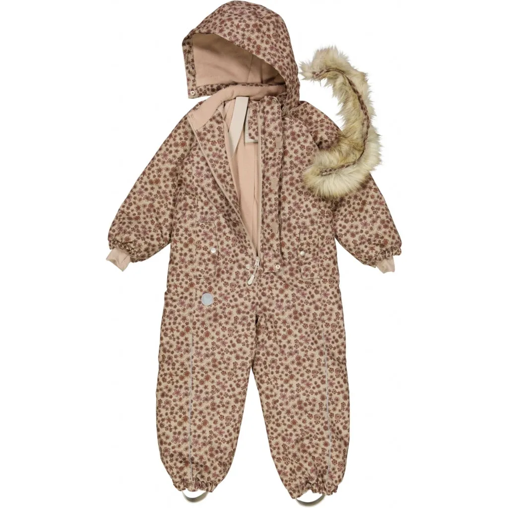 Snowsuit Moe Tech - winter blush flowers