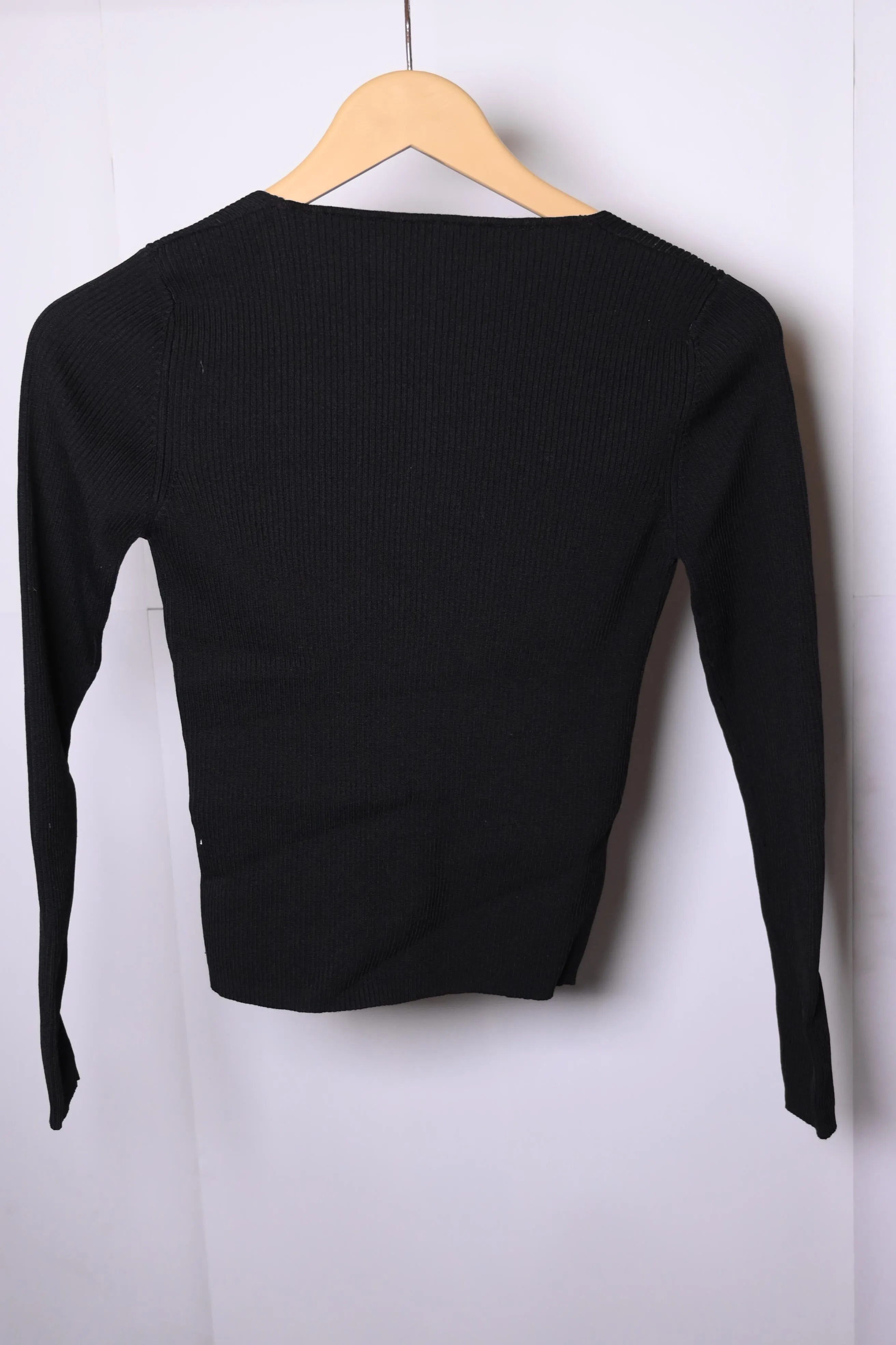 Thriftyfy Black Sweatshirt - Medium