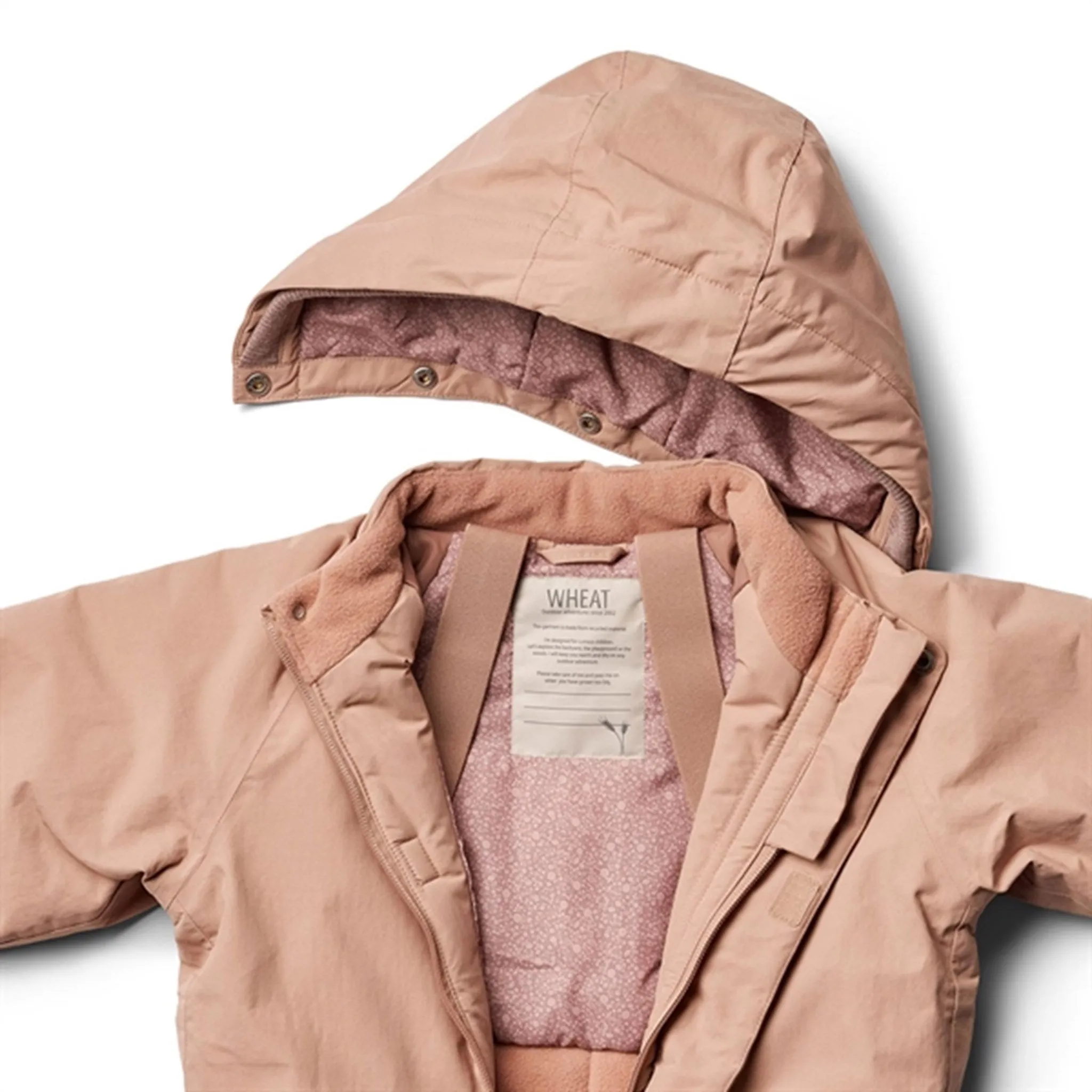 Wheat Snowsuit Miko Tech Rose Dawn