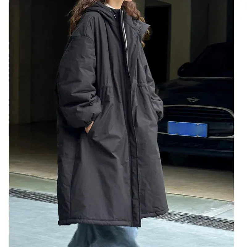 Women's Cozy Oversized Hooded Parka Jacket